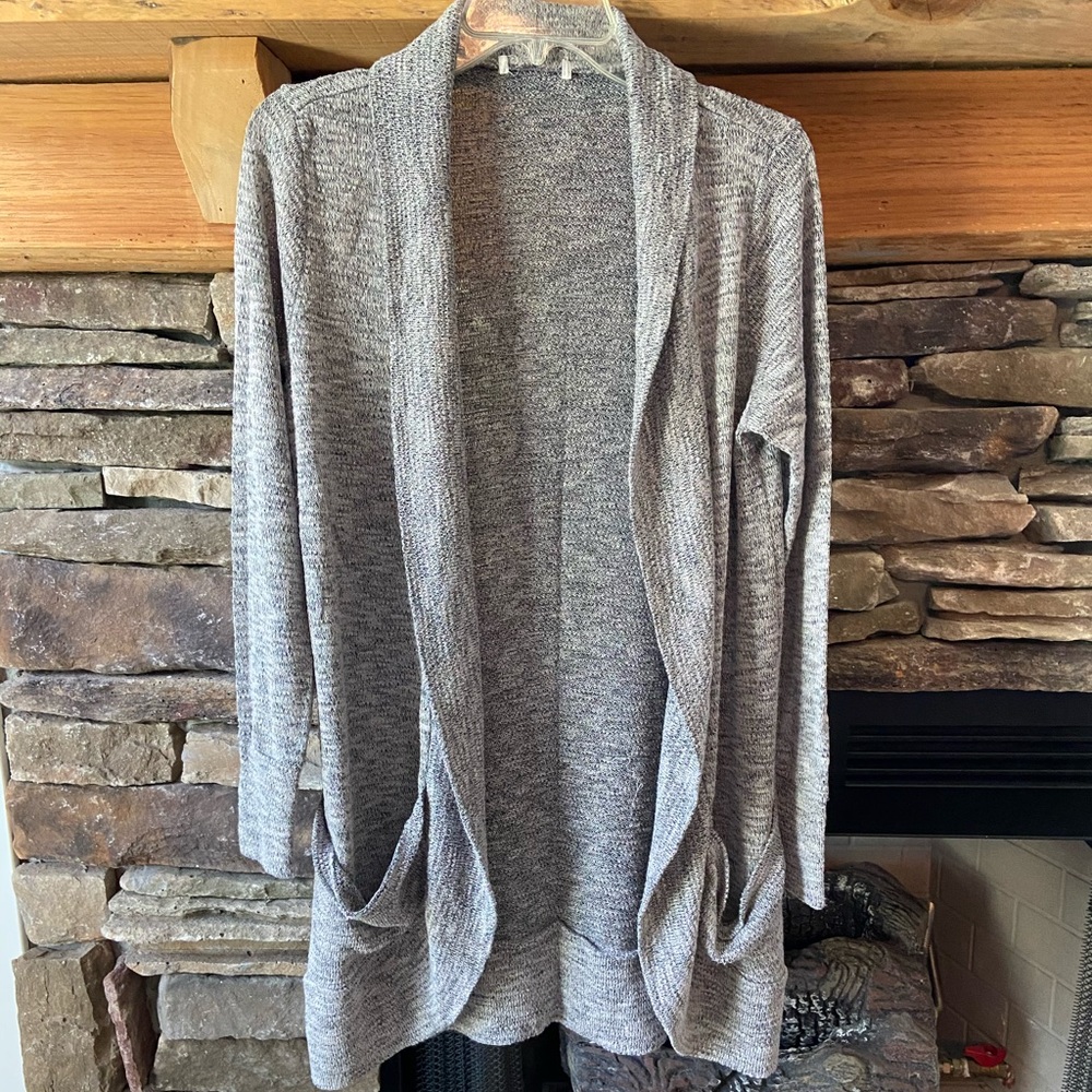 Gray/Silver Cardigan